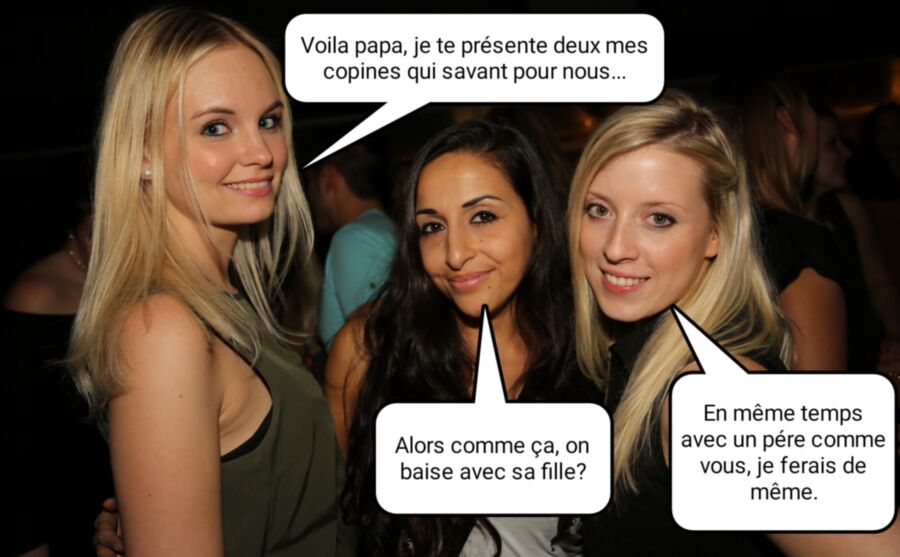 Free porn pics of French caption (Français inceste) ma fille et ses copines 5 of 5 pics