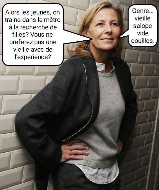 Free porn pics of French caption (Français) Claire Chazal LA cougar. 4 of 5 pics