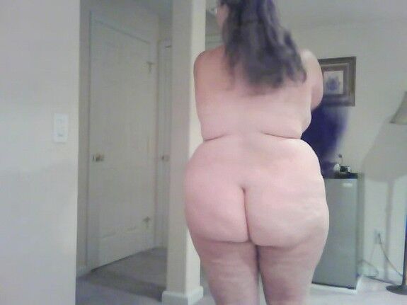 Free porn pics of Horny BBW Slut Ginny Strips to Show her Fat Pale Body 10 of 89 pics