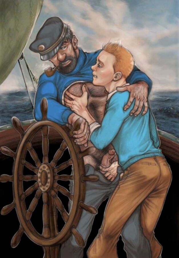 Free porn pics of Gay : Oh my Gawd Tintin is gay ! 7 of 30 pics