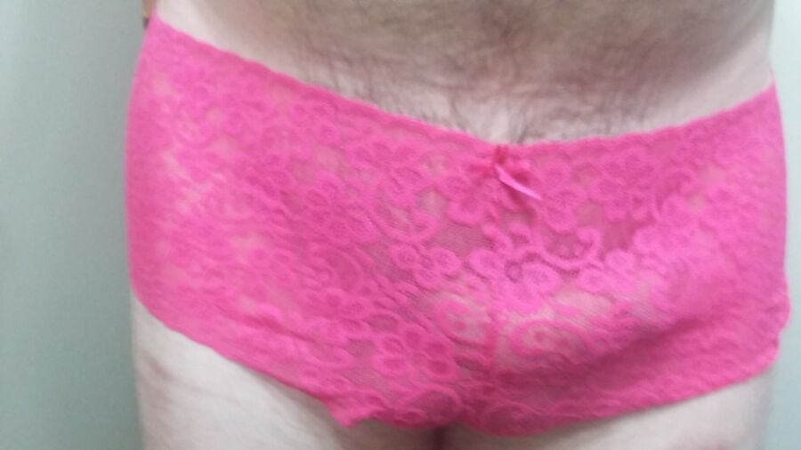 Free porn pics of Hot pink boyshorts 3 of 21 pics