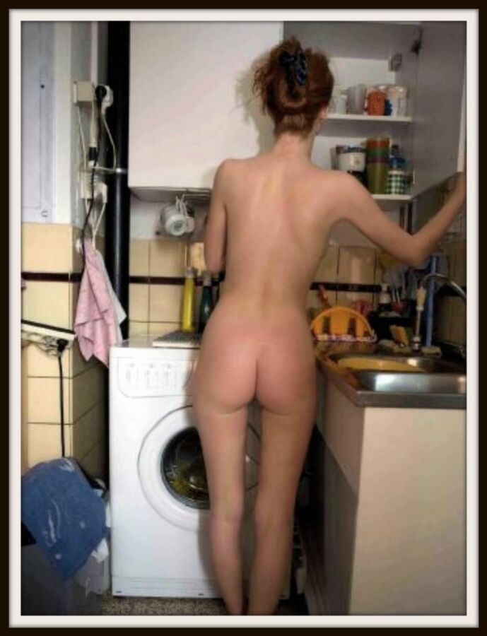 Free porn pics of the back kitchen 10 of 24 pics