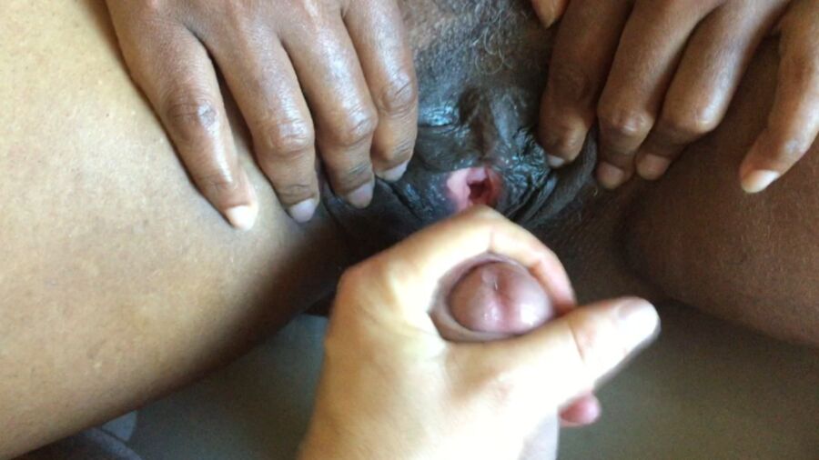 Free porn pics of Cum on my mature ebony pussy 15 of 47 pics