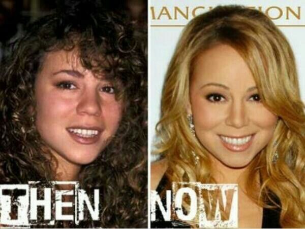 Free porn pics of plastic surgery fat ugly Mariah Carey VS universe 7 of 27 pics