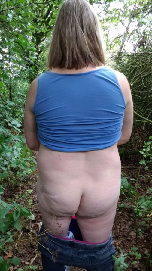 Free porn pics of I love posing in the woods. 4 of 14 pics