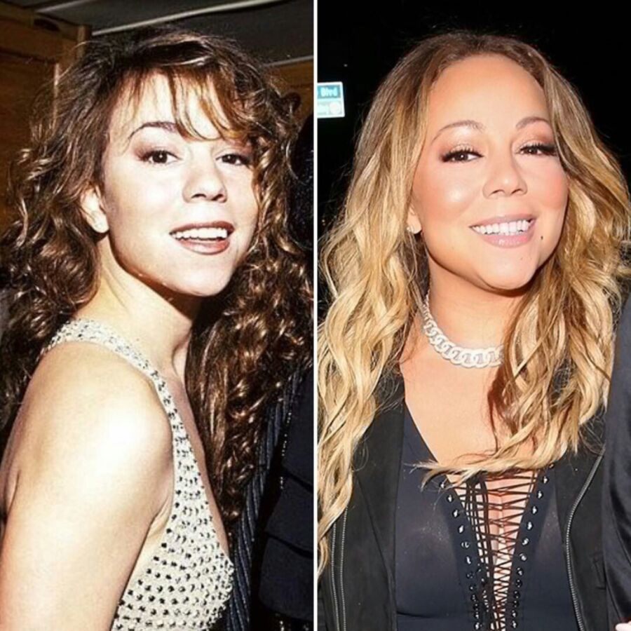 Free porn pics of beautiful Mariah Carey face and cleavage 15 of 39 pics