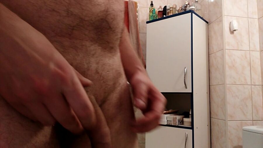 Free porn pics of uncut foreskin play in bathroom 1 of 100 pics