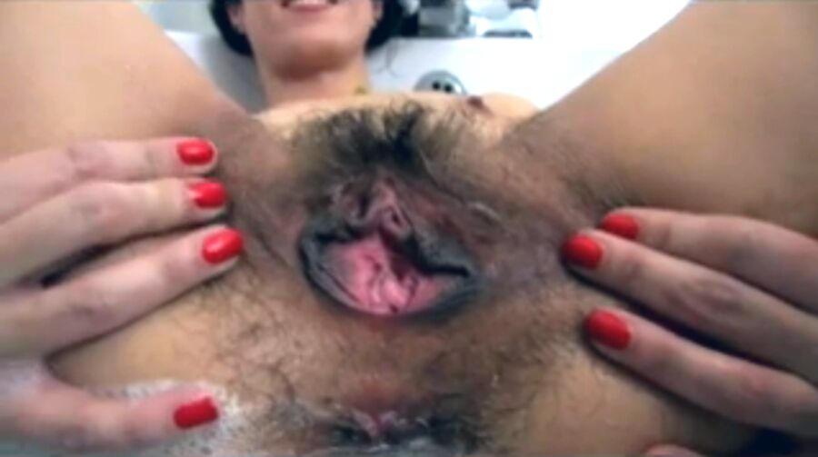 Free porn pics of Very hairy Slut spread ass 7 of 8 pics