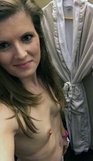 Free porn pics of Her Tiny Tits are on Display  15 of 24 pics