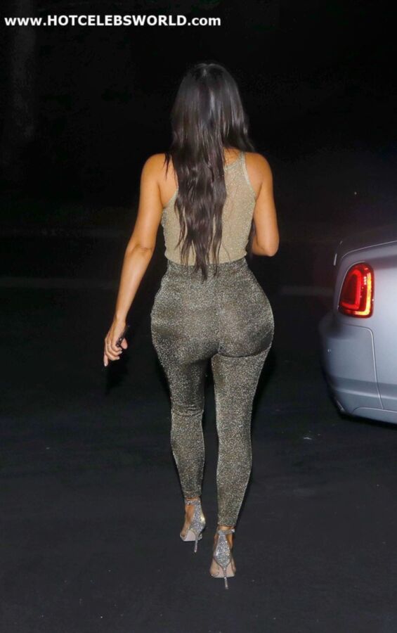 Free porn pics of Kim Kardashian ass and boobs in see through dress 7 of 11 pics