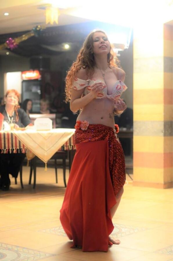 Free porn pics of Curly redhead bellydancer 9 of 36 pics