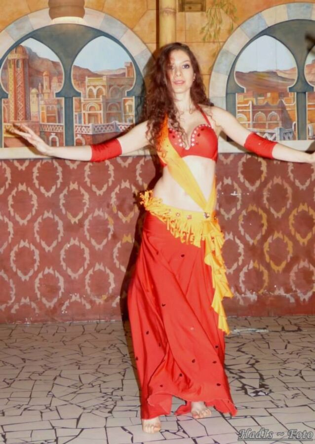 Free porn pics of Curly redhead bellydancer 2 of 36 pics