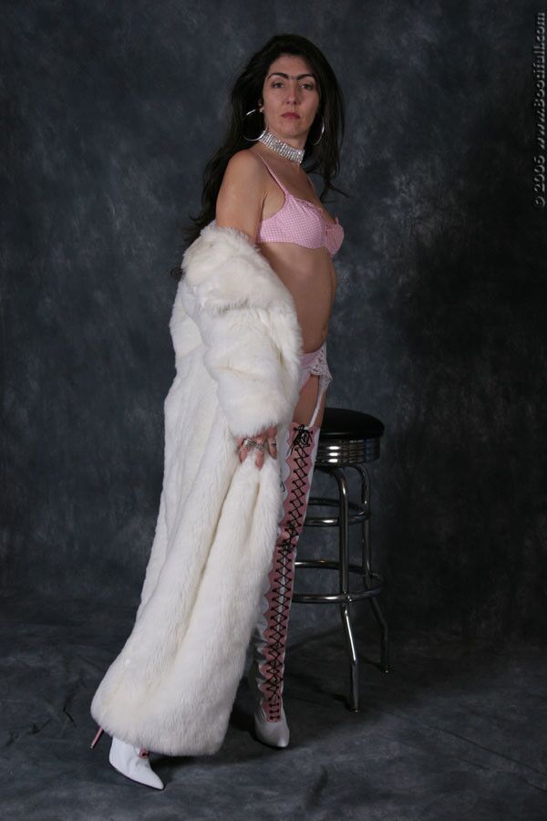 Free porn pics of Catalina in Fur Coat and Boots (Latina) 10 of 32 pics