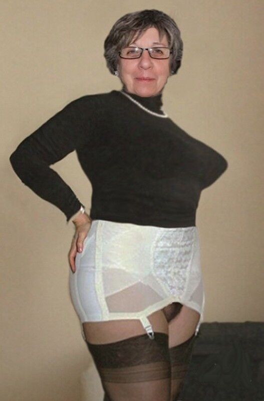 Free porn pics of Madame ! Granny Girdle Mom 1 of 6 pics