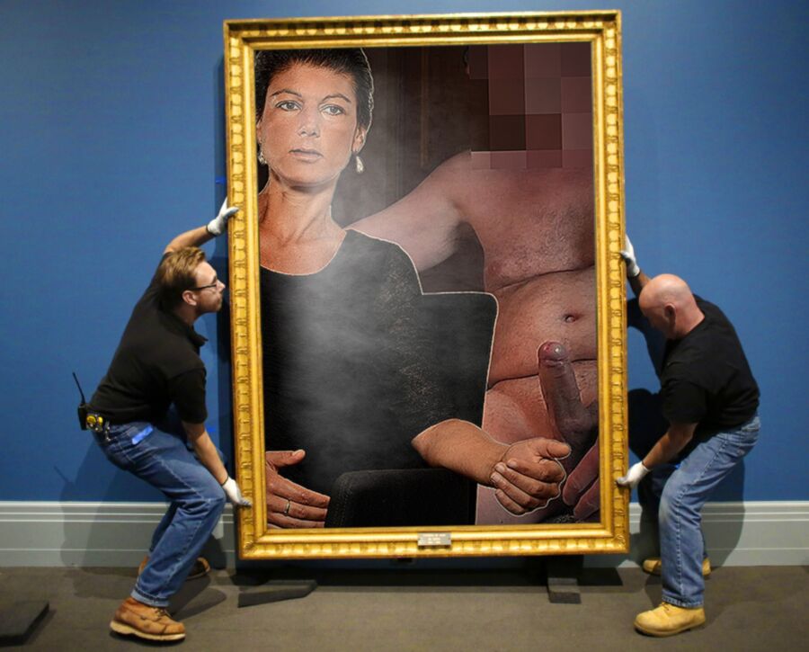 Free porn pics of Sarah Wagenknecht Magazin Cover fakes 10 of 13 pics