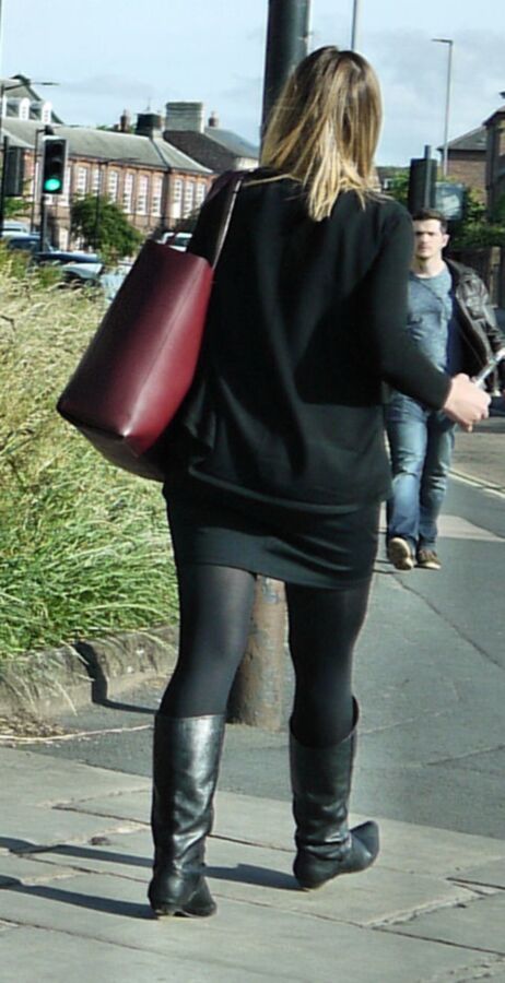 Free porn pics of Candid pantyhose contest. 13 of 26 pics