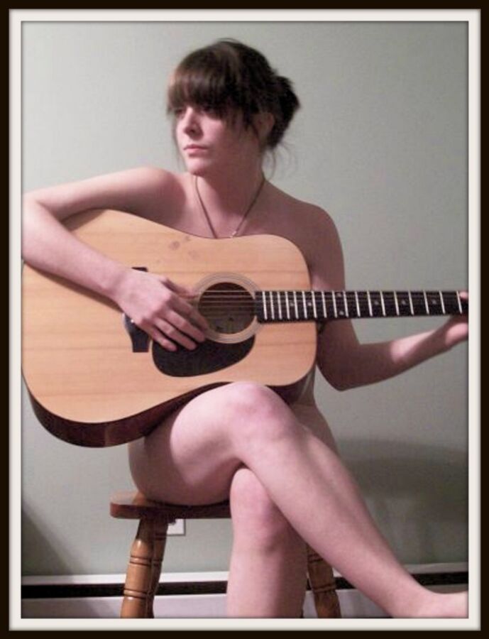 Free porn pics of Playing classic guitar naked 17 of 24 pics