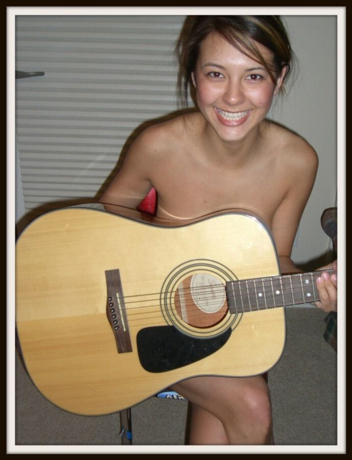 Free porn pics of Playing classic guitar naked 14 of 24 pics