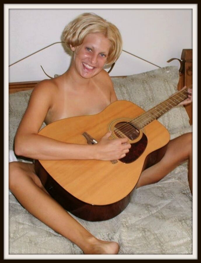 Free porn pics of Playing classic guitar naked 6 of 24 pics