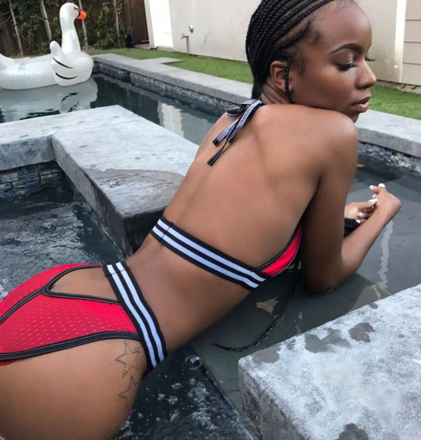 Free porn pics of Sweet ebony titty teen Briana 10 of 63 pics