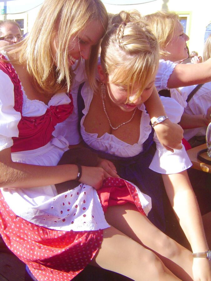 Free porn pics of Fesche Madln im Dirndl zum Dreisigst`n 8 of 100 pics