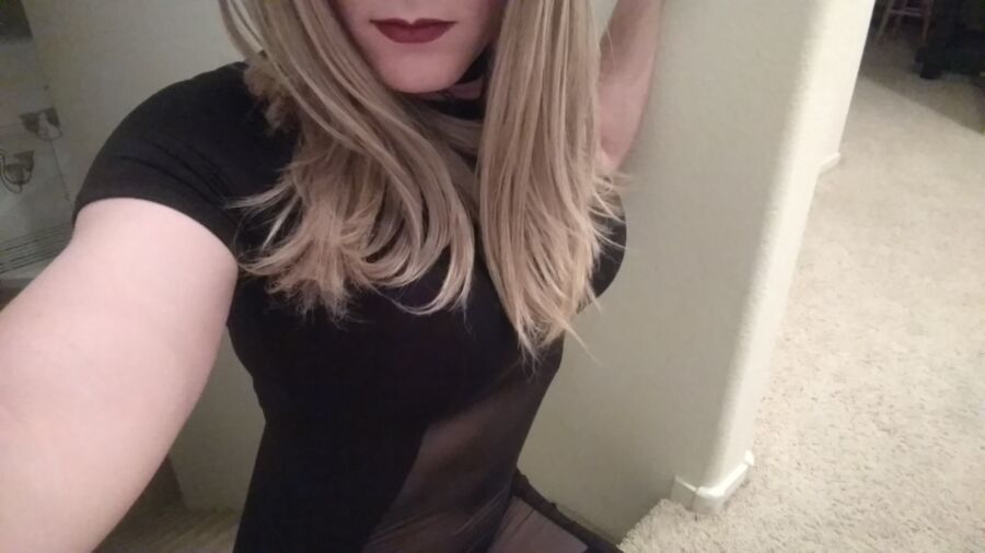 Free porn pics of Black See Through Dress Fun 3 of 106 pics