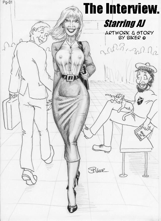 Free porn pics of Erotic cartoon - The Interview by Biker 1 of 35 pics
