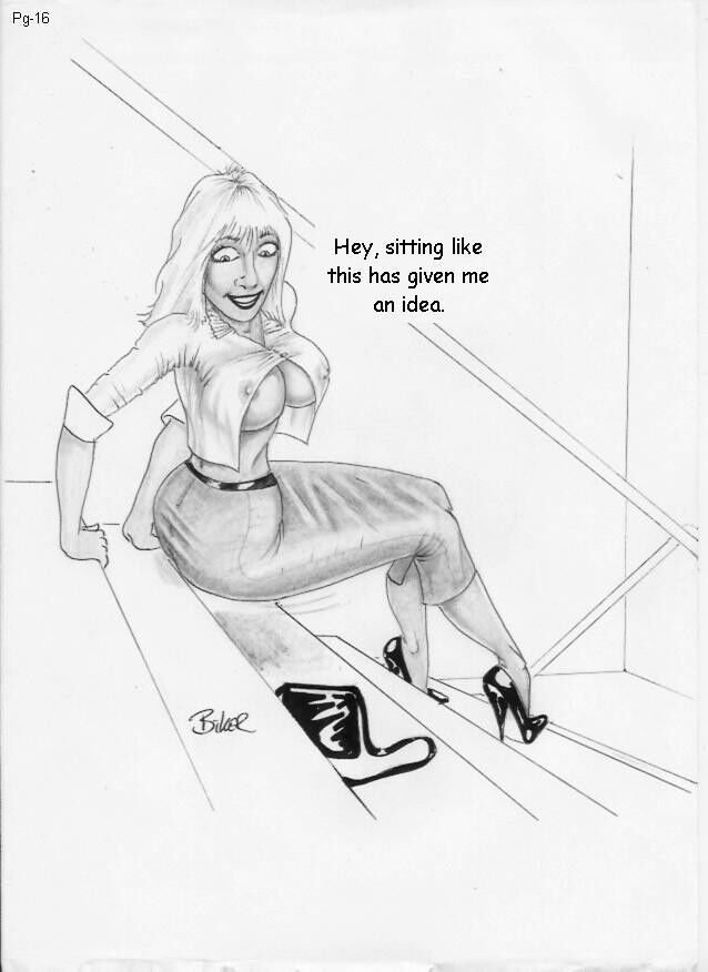 Free porn pics of Erotic cartoon - The Interview by Biker 16 of 35 pics
