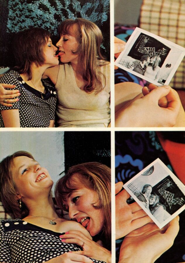 Free porn pics of Lesbian Fun vintage magazine 8 of 34 pics