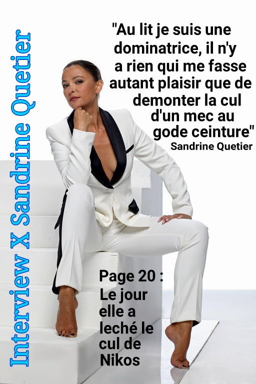 Free porn pics of French caption (Français) Sandrine Quetier aime la quequette 3 of 5 pics