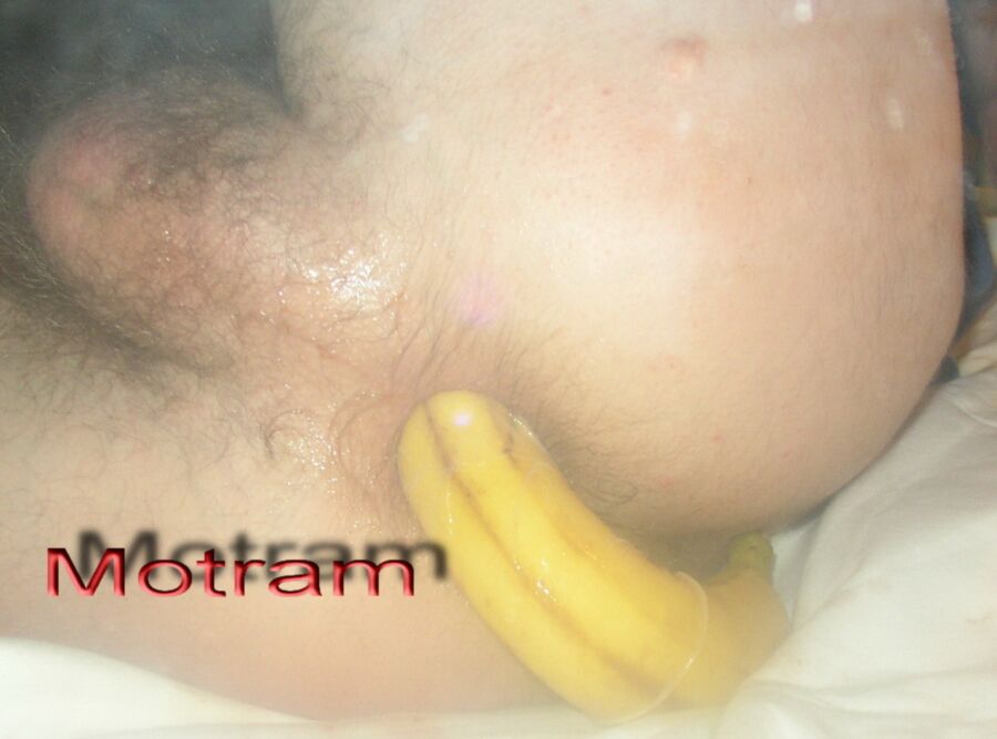 Free porn pics of Banana in my asshole, anus 6 of 6 pics