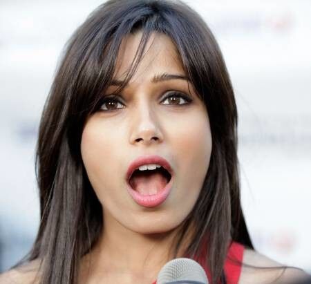 Free porn pics of Freida Pinto 9 of 23 pics