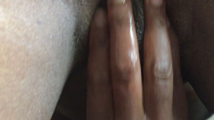 Free porn pics of Finger fucking my mature black pussy and ass 21 of 67 pics