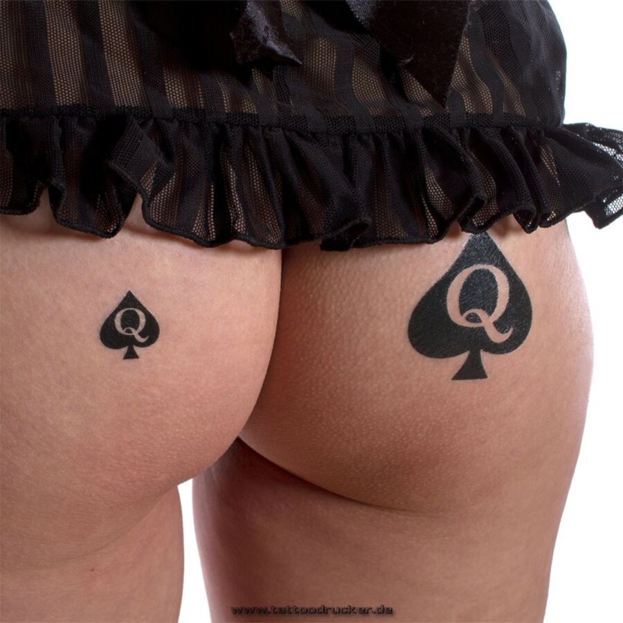Free porn pics of Queen of Spades Tattoos IR Ama 19 of 31 pics