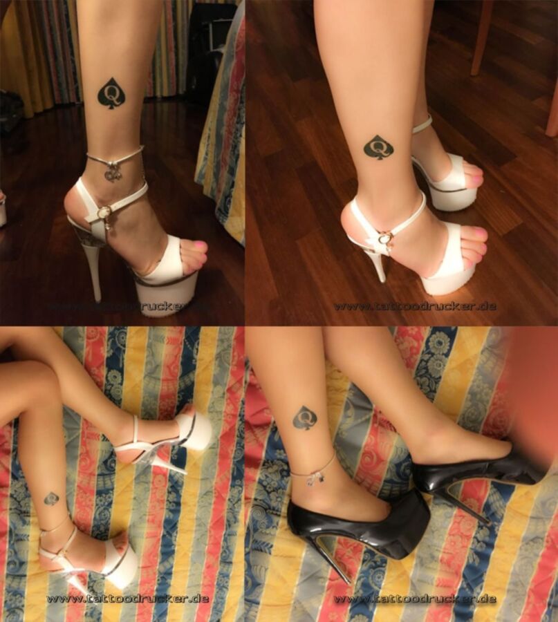 Free porn pics of Queen of Spades Tattoos IR Ama 20 of 31 pics