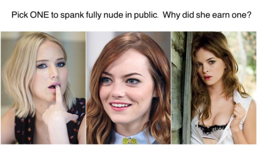 Celebrity Spank