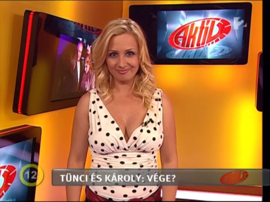 Free porn pics of Gombos Edina hungarian tv host 8 of 50 pics