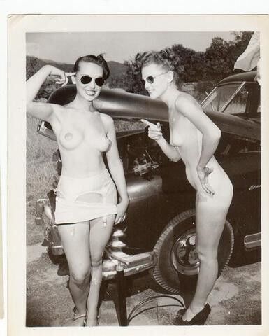 Free porn pics of Black and White - Singles - Cars vintage 12 of 19 pics
