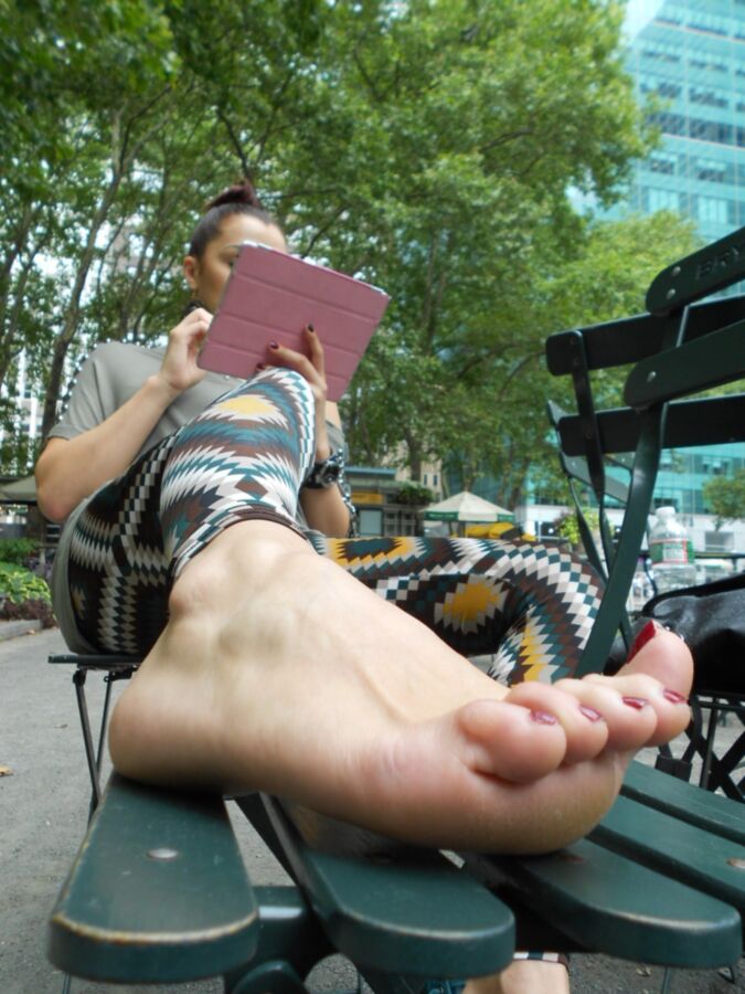 Free porn pics of feet in park 20 of 25 pics