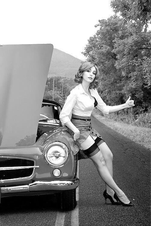 Free porn pics of Black and White - Singles - Car modern 1 of 13 pics