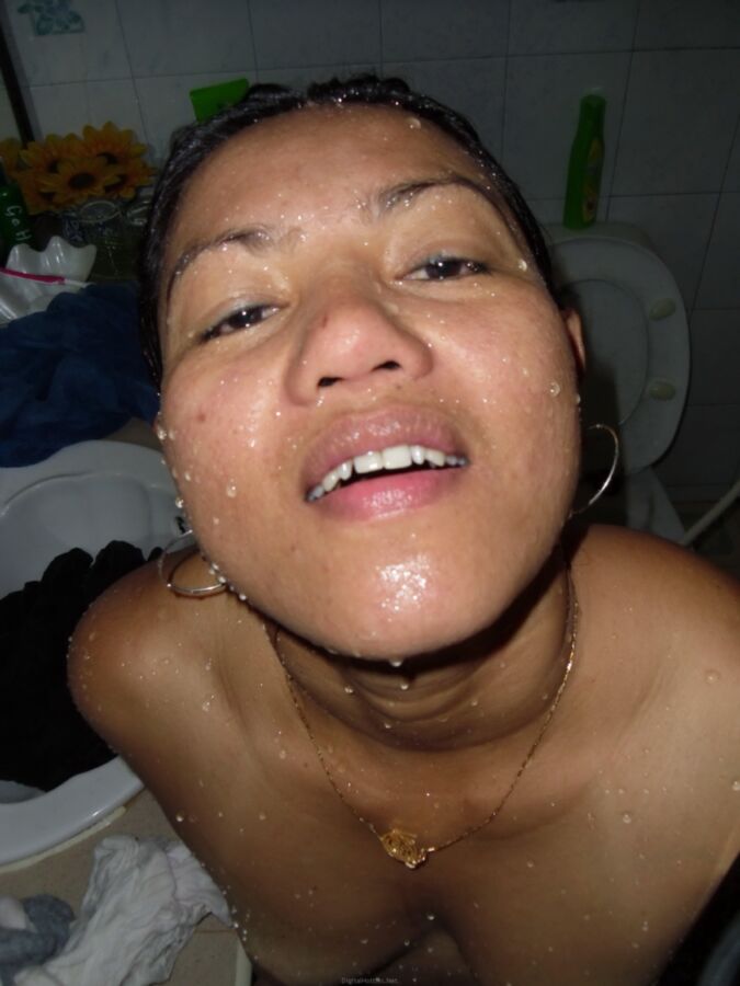 Free porn pics of Filipino milf with big nipples and hairy bush fucks and sucks  14 of 164 pics
