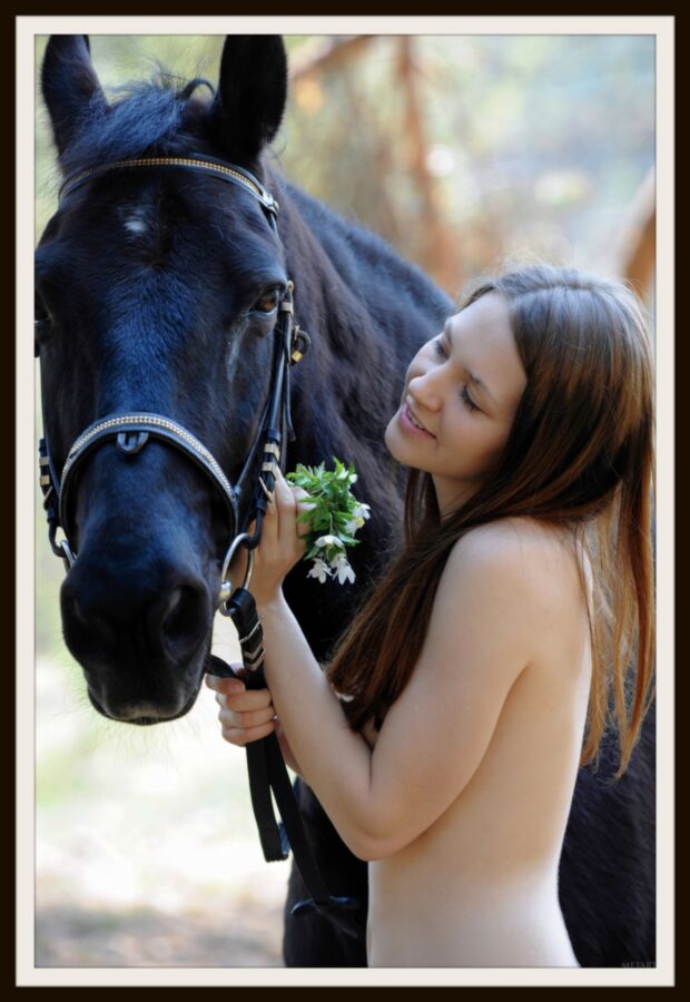 Free porn pics of Nude girl love horses HQ 1 of 24 pics