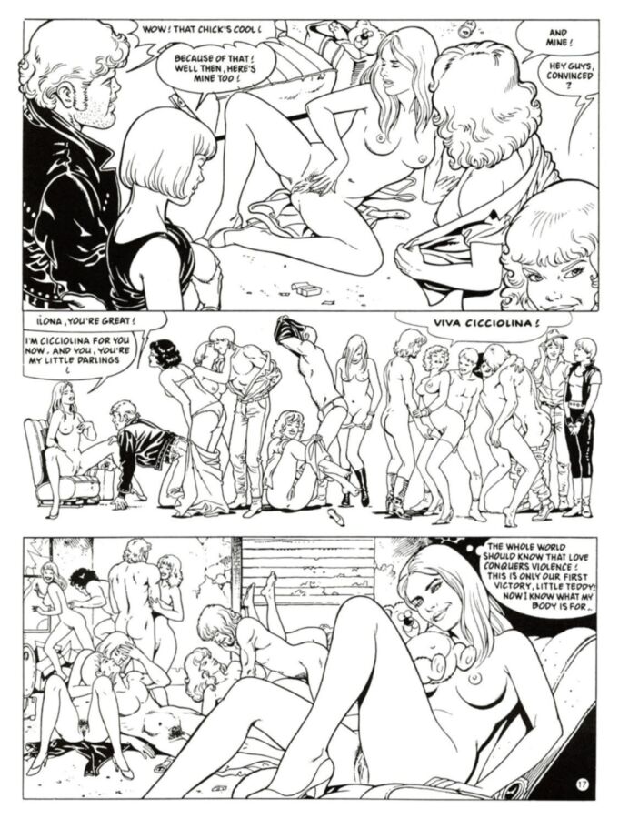 Free porn pics of Cicciolina Comic Book [Hardcore Only] 17 of 48 pics