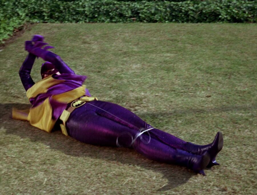 Free porn pics of Yvonne Craig - Batgirl Tied 4 of 8 pics