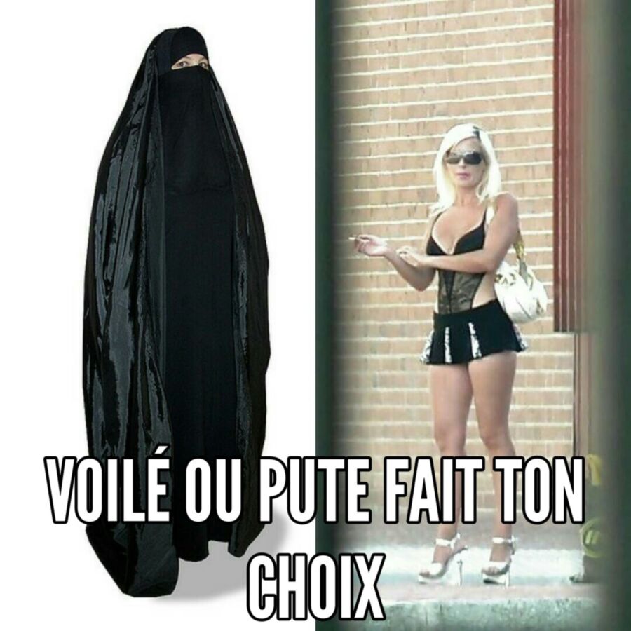 Free porn pics of Voilé ou trainé (muslim invasion) 6 of 10 pics