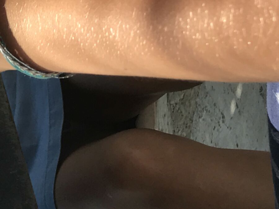 Free porn pics of Upskirt my friend 19 of 24 pics