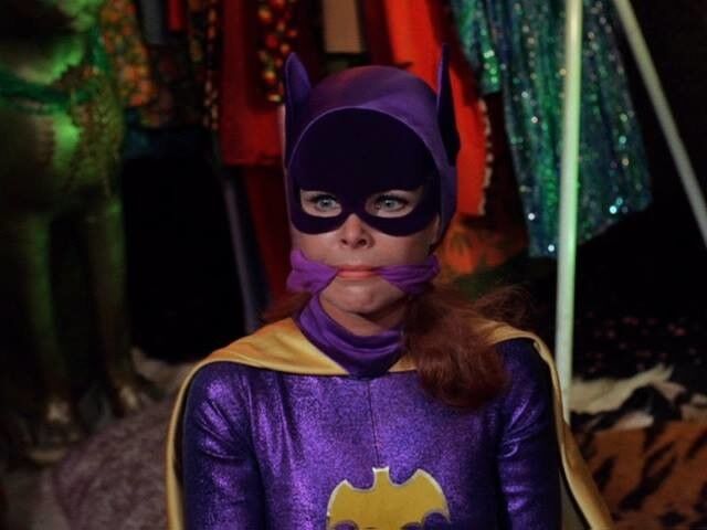 Free porn pics of Yvonne Craig - Batgirl Bondage 7 of 15 pics