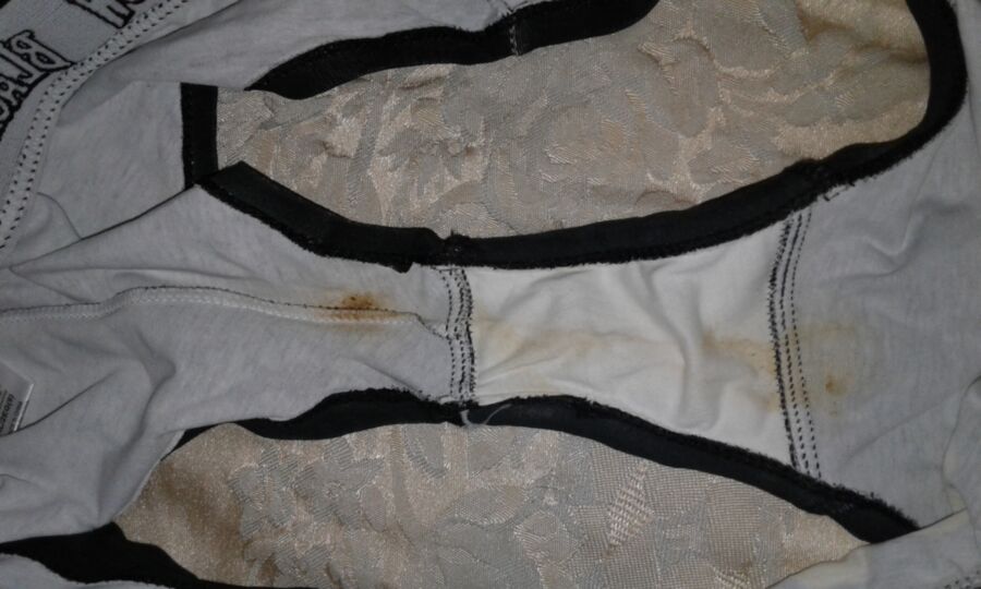 Free porn pics of My Wifes Dirty Undies After Our Fuck Fest 1 of 4 pics