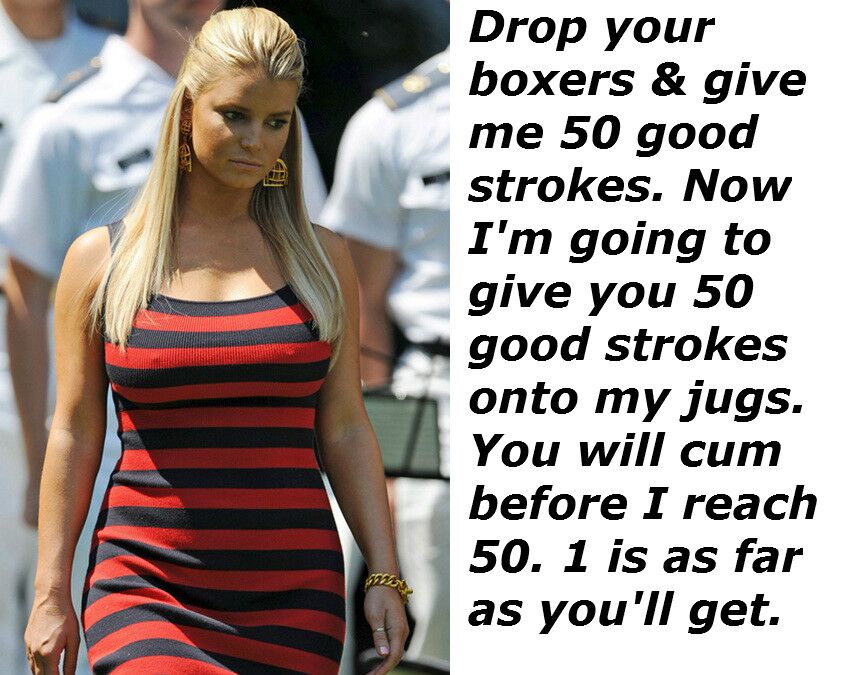 Free porn pics of Jessica Simpson Captions 3 of 7 pics