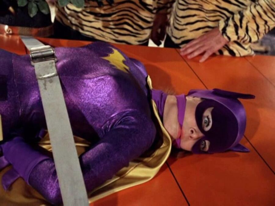 Free porn pics of Yvonne Craig - Batgirl Bondage 5 of 15 pics